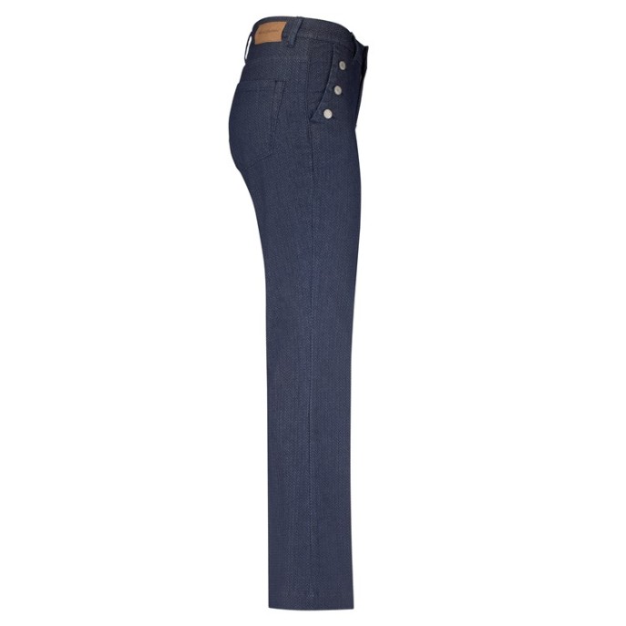 Red Button jeans Bibette zigzag 82cm Dark Blue